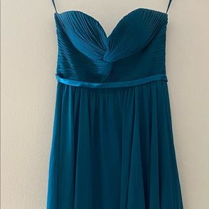 Beautiful Long blue green dress